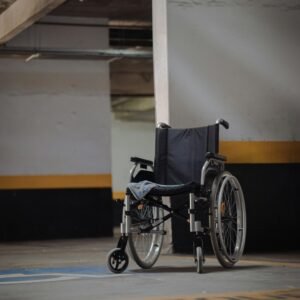 Wheelchair mobility aid